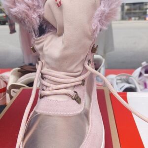 Swiss Tech Pink and Silver Women's Boots